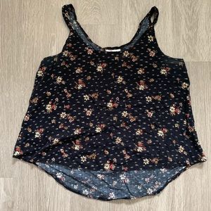 Floral crop top